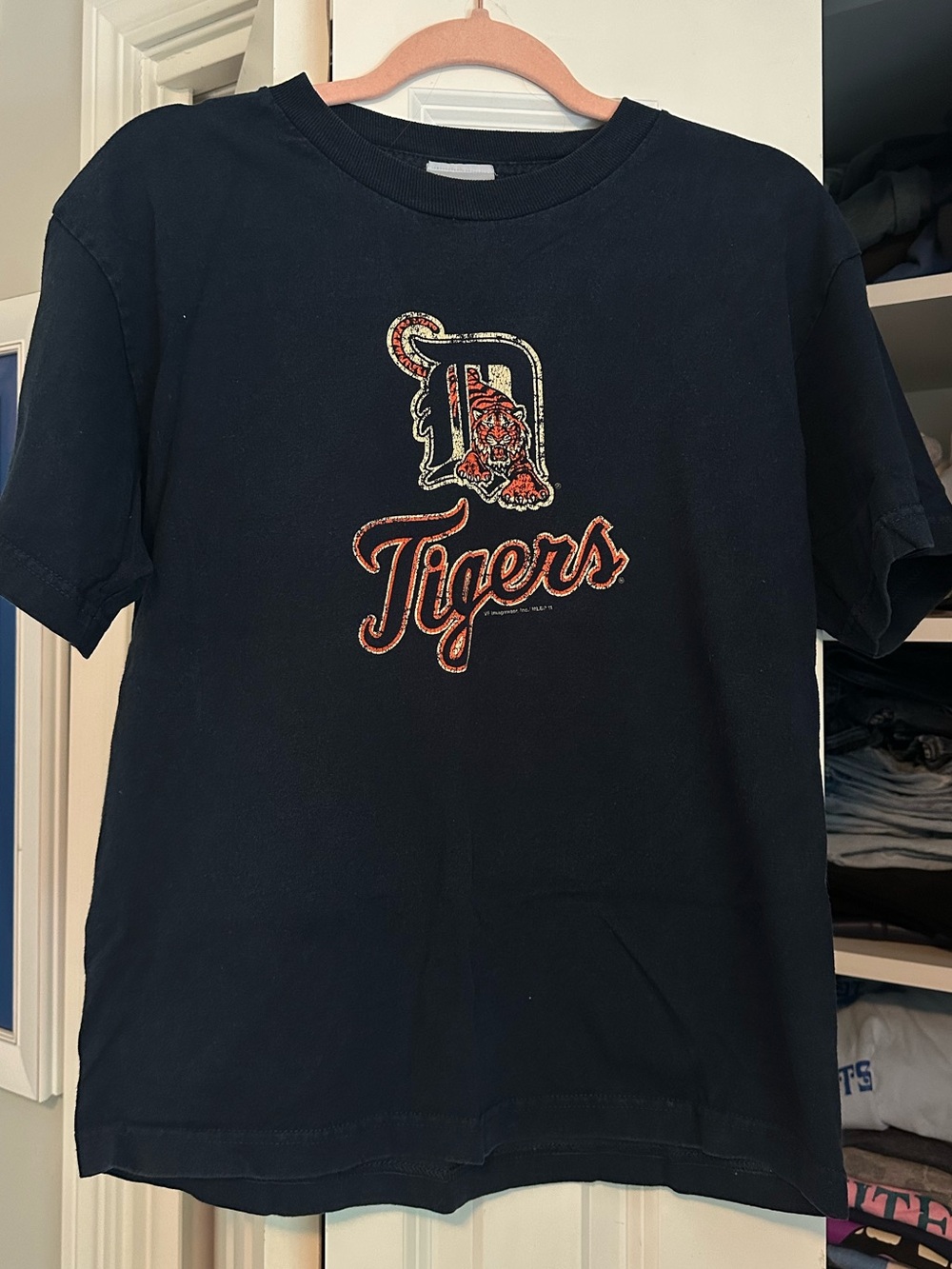 Detroit Tigers Distressed Tee
